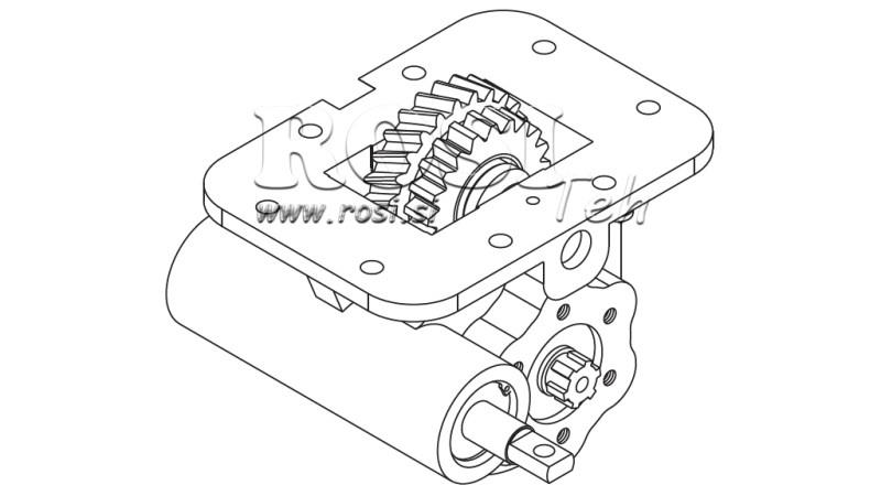 UKAPČALICA ZA HIDRAULIČNO PUMPU - ISUZU MOZ 06 MECHANIC