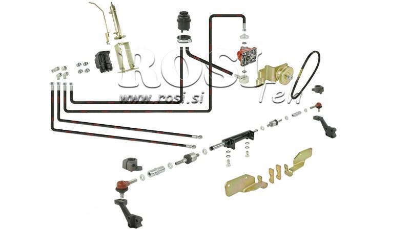 HIDRAULSKI UPRAVLJAČ HIDROSTATSKI SET URSUS C330 - PREDNJI CILINDAR