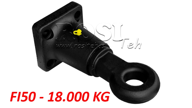 OBROTOWY HAK HOLOWNICZY FI50 W OBUDOWIE 3000/18000KG