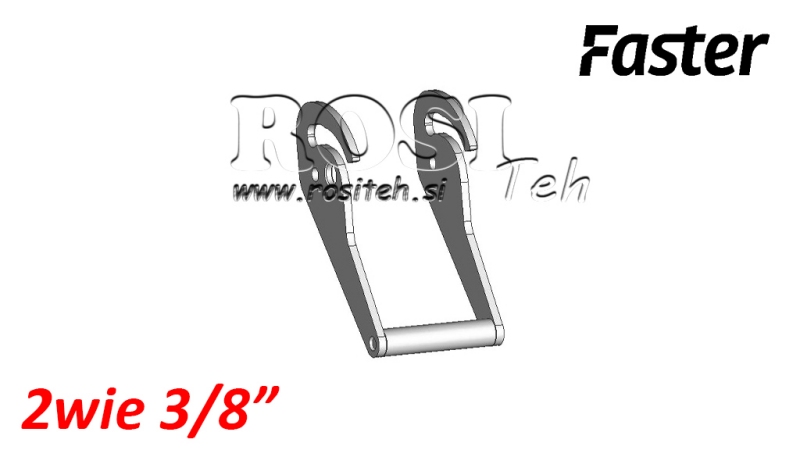 ALAVANCA PARA MULTI-FASTER 2VIAS 3/8 PARTE FIXA