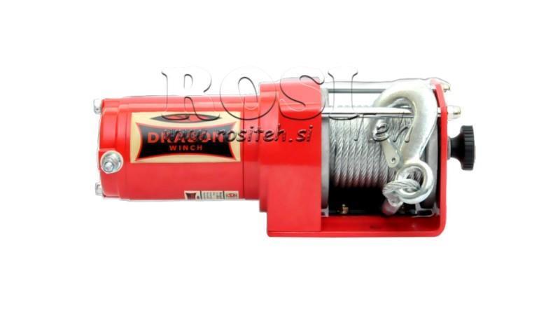 WINCH ELÉCTRICO 12 V DWM 2500 ST - 1133 kg
