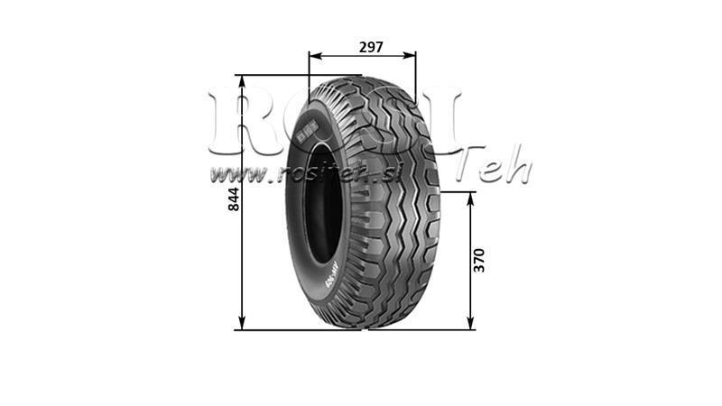 OPONA 11.5/80-15.3 BKT AW909 14pl Z FELGĄ 9.00X15.3