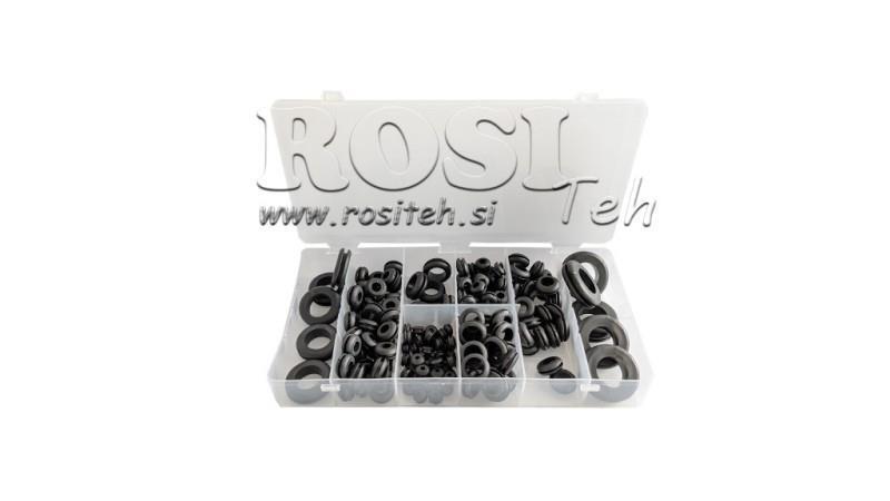 SET AUS GUMMI-DÜSEN - EINLÄSSE (180Stück)