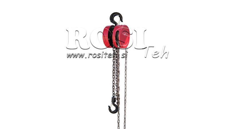 AHELI TÕSTE - WINCH 1Ton x 2.5m