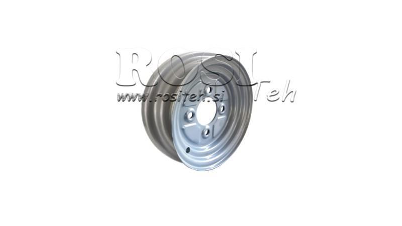 RIM 5.00x8” (for tyre 16x6.5-8)