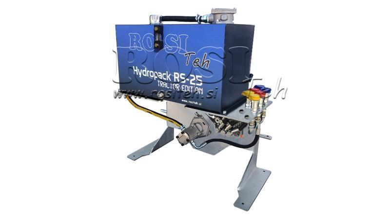 TRACTOR HYDRAULIC AGGREGATE WITH A CAPACITY OF 100lit FLOW 53lit/min 3XP80