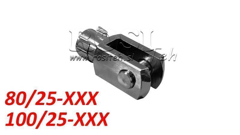 CI MONTÁŽ PRO PNEUMATICKÝ CYLINDR PCAS 80/25 100/25 (M20x1.5) KLIP