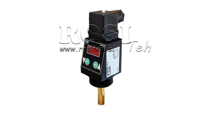 TERMOSTAT SA DISLPEJEM XT51V 0-100°C l-50mm