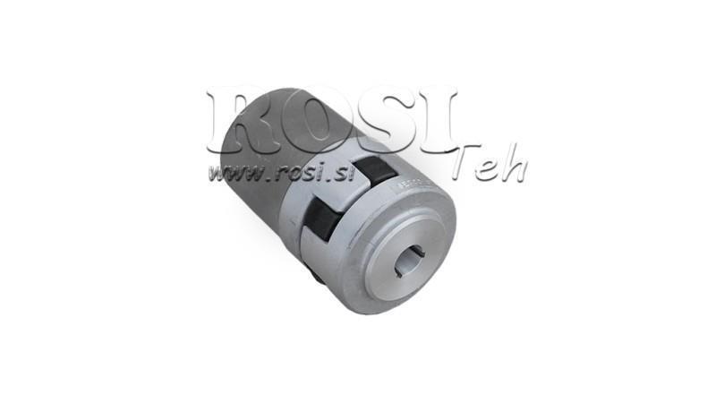 RUBBER COUPLING ND7 (0,55-0,75kW)  19mm/GR2