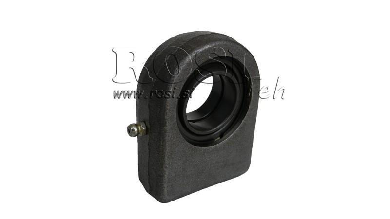 cuscinetto piatto saldato con lubrificazione fi 40/100
