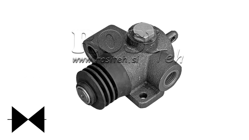 ENDKIPPER VENTIL TFC-TS-1/2 - NORMAL OFFEN