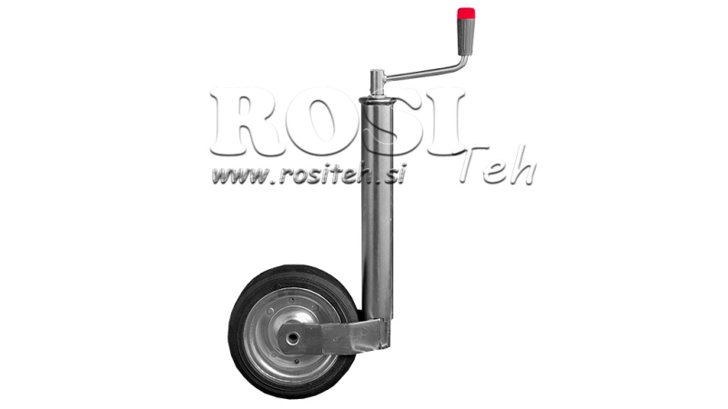 SRIEGIO PALAIDŲ KOJA SU RATAIS PRIE TRAUKIKLIŲ 250MM 400KG