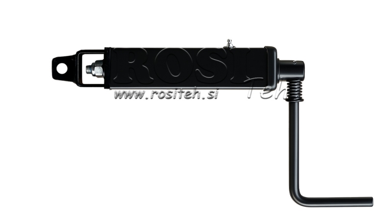 THREADED LEVER FOR TRAILER HAND BRAKE WITHOUT WINCH