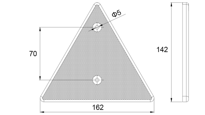 DREIECKREFLEKTOR (4 STÜCK)