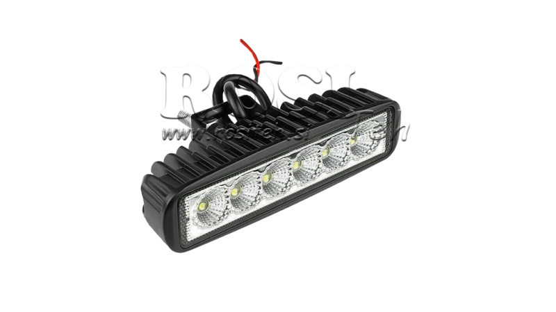 LED ARBETSBEG LIGHT - LYS 6 LED 18W 12V-24V