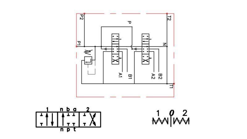 HIDRAULIKUS SZELEP 2xPC70