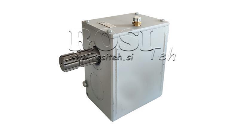 PTO GEARBOX - 1:1,85 (40HP-30kW) FEMALE - PTO SHAFT