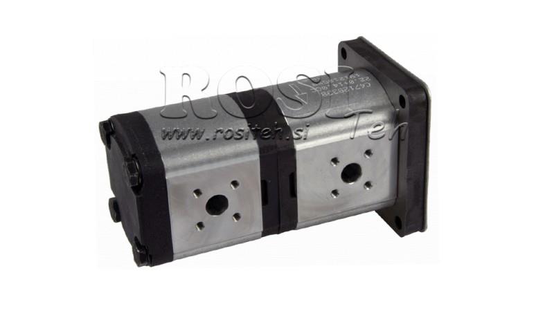 HYDRAULICKÉ ČERPADLO TRAKTOR - OEM 47129338 - CNH TLA 4WD 23 11 cc ĽAVÉ