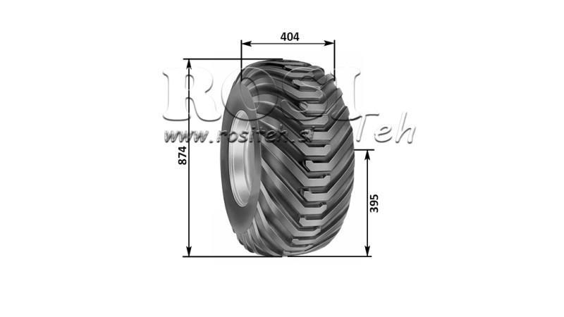 400/60-15,5 TYRE TR 882 16pl WITH RIM 13,00X15,5