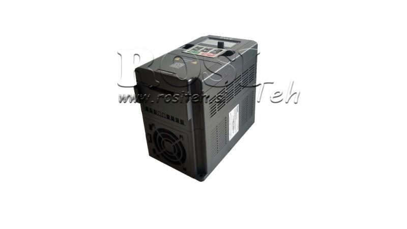 FREKVENCIA ÁTALAKÍTÓ-INVERTER 3 fázisú 2,2kW GD10-2R2G-4-B