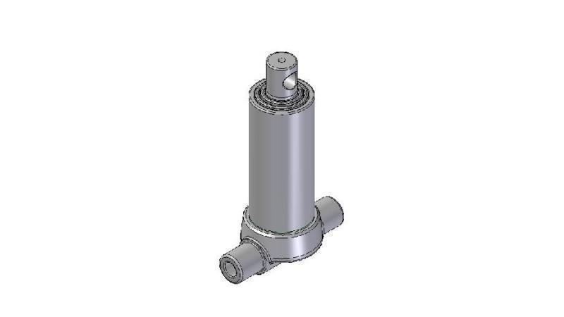 2531F -CILINDRU TELESCOPIC INFERIOR – GAURĂ 3 ETAPE CĂLĂTORIE 500 DIAMETRU 95