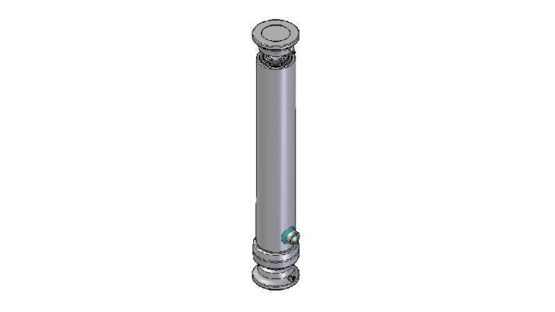 2738S -CILINDRU TELESCOPIC BILĂ – BILĂ 3 GRADE CURSĂ 1490 FI 95