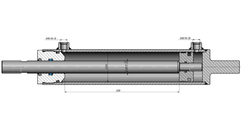 HYDRAULICKÝ VALEC RIADENIA CASE OEM-87337229, 127913C91, 127913C92, 127913C93, 127916C1