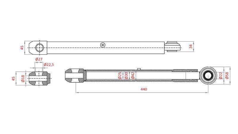 HYDRAULICKÝ RÍDIACI VALEC MASSEY FERGUSON OEM-1748456M92, 3773710M91
