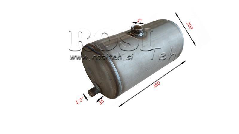 OLIEBEHOLDER LAVET AF PLADEMETAL 11lit fi210-350mm