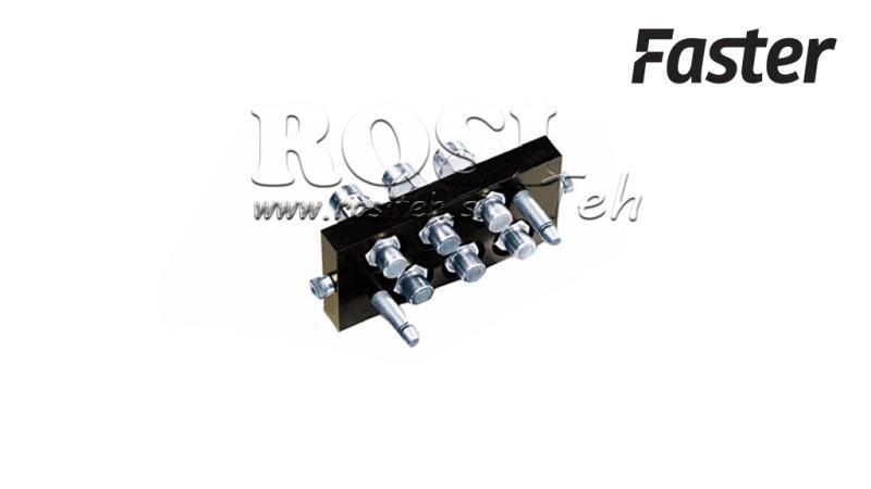 MULTI-FASTER ÜHENDUS 6-suunaline BSP1/2 MOBIILNE OSA