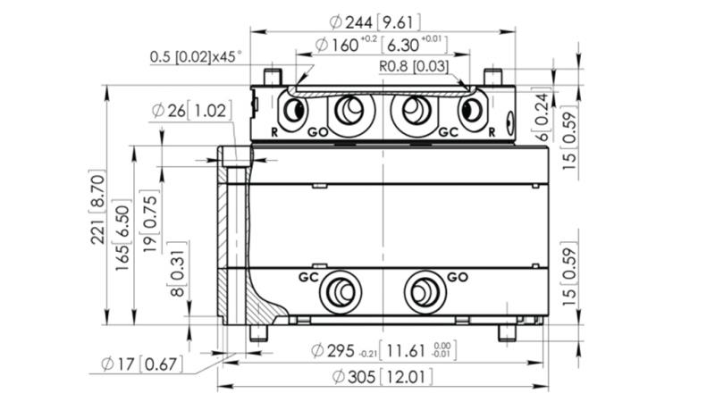 HYDRAULIC ROTATOR CPR9-01 33000-9000 KG
