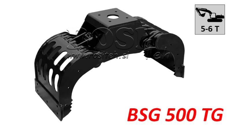CHWYTAK DO KAMIENI BSG 500 TG 1500 kg - 1350 mm