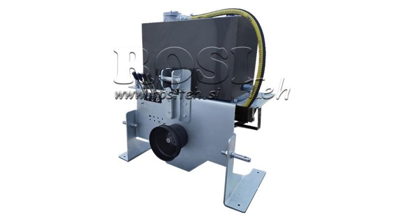 TRACTOR HYDRAULIC POWER-PACK CAPACITY 70lit FLOW 53lit/min 4XP80 - WITH OIL HEAT EXCHANGER