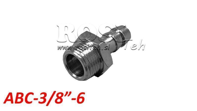 PNEUMATIKUS DUGÓ CSATLAKOZÓ SMREKICA ABC-038-6