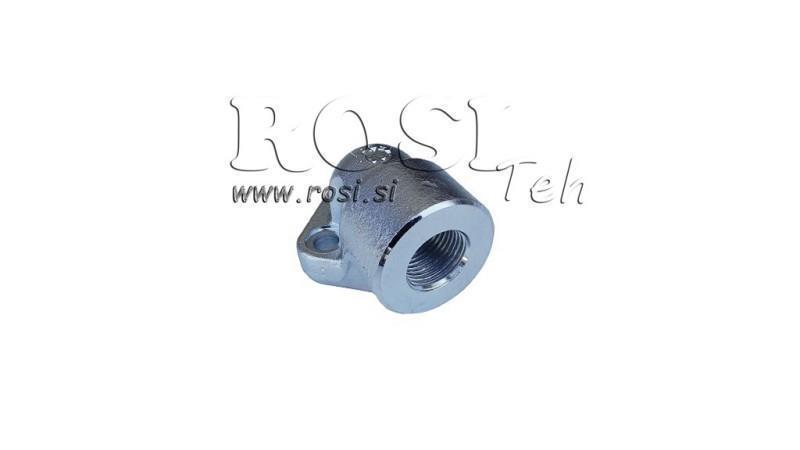 BUISVERBINDER 3/8 - HOEKFLENS fi 30