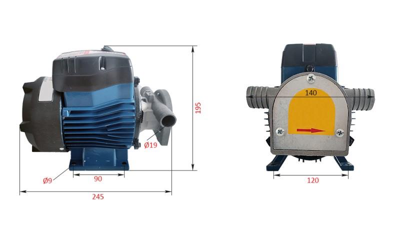 ΗΛΕΚΤΡΙΚΗ ΑΝΤΛΙΑ 230V AC -1- 50 lit/min (3000 l/h)