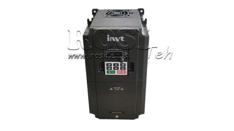 FREKVENCIA ÁTALAKÍTÓ-INVERTER 3 fázisú 7,5kW GD20-7R5G-4-EU