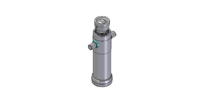 3037S -TELESCOPIC ZYLINDER STANDARD/KUGEL 3 STUFEN HUB 1493 DURCHMESSER 112
