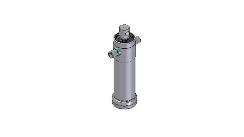 3047F -TELESCOPIKUS HENGER STANDARD/LYUK 4 FOKOZAT ÚT 1510 ÁTMÉRŐ 124