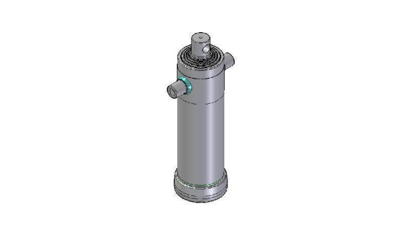 3055F -TELESKOPZYLINDER STANDARD/LOCH 5 STUFEN HUB 2130 FI 152