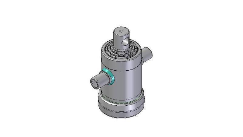 3060F -TÁVCSŐVES HENGER STANDARD/LYUK 4 FOKOZATÚ ÜTÉS 500 ÁTMÉRŐ 112