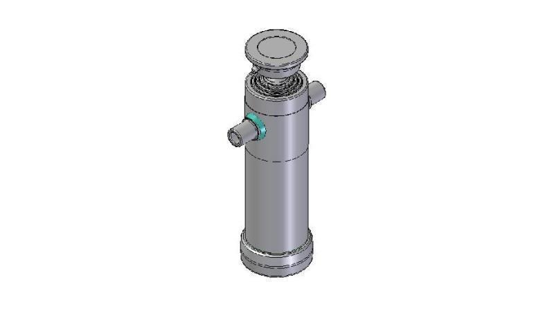3066S -TELESCOPIC CYLINDER STANDARD/BALL 4 STAGE SLAG 1190 DIAMETER 112