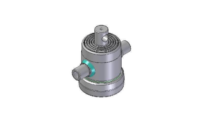 3090F -CILINDRO TELESCÓPICO PADRÃO/FURO 5 ESTÁGIOS CILINDRADA 500 FI 124