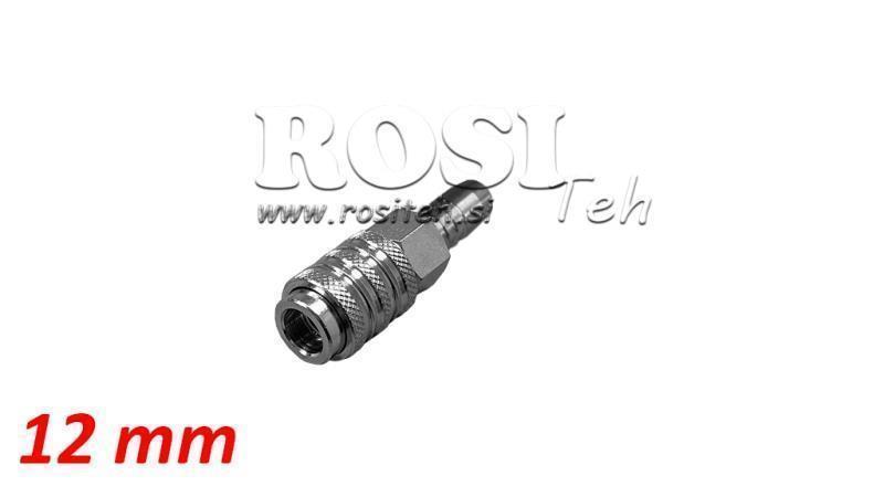 PNEUMATIKUS GYORS CSATLAKOZÓ NŐI SPRUCE 12mm - DN7.2