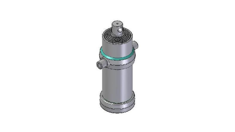4063F -TELESCOPIC CYLINDER STANDARD/HOLE 6 STAGES TRAVEL 3405 DIAMETER 190