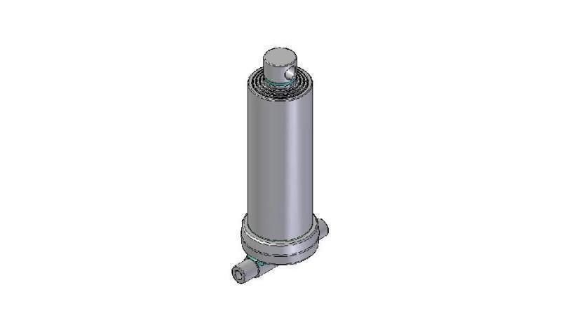 4546F -TELESCOPIC ZYLINDER UNTERE – LOCH 4 GRAD HUB 1690 FI 170