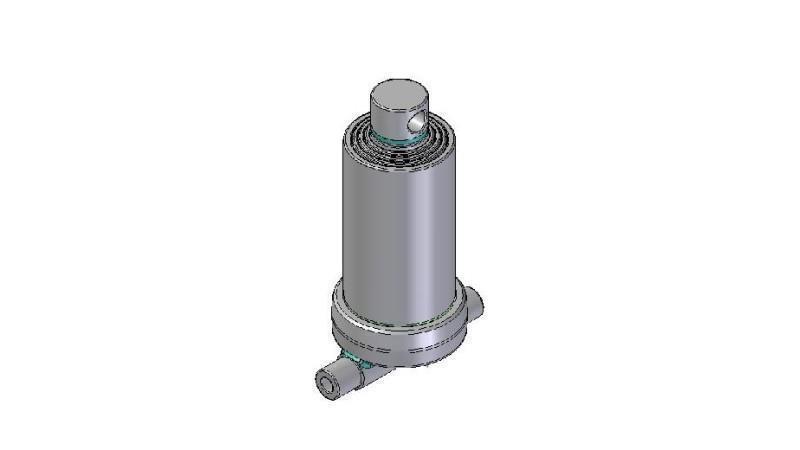 4570F -TELESCOPIC ZYLINDER UNTERE – LOCH 4 GRAD HUB 1030 FI 170