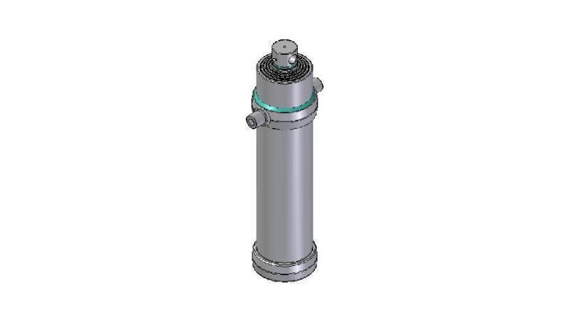 5010F -CILINDRU TELESCOPIC STANDARD/GAURĂ 5 ETAPE CURS 3490 FI 190