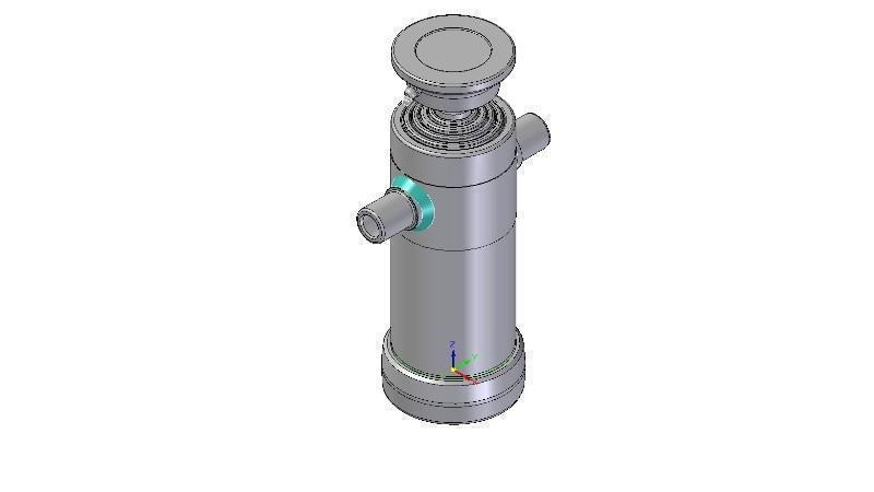 5022S - TELESCOPINEN SYLINTERI STANDARD/PALLON 5 VAIHEEN ISKU 1030 HALKAISIJA 112