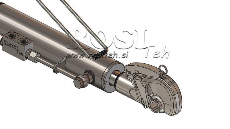 BRACCIO A 3 PUNTI IDRAULICO SPECIAL - 2 CAT. 63/35-280 (45-95HP)(25,4 - gr.2)